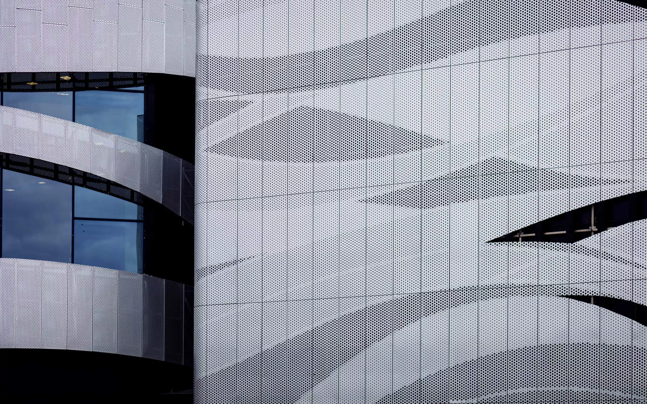 Abstract modern architecture